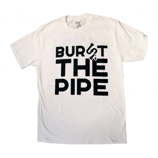 Burst The Pipe - White/Black