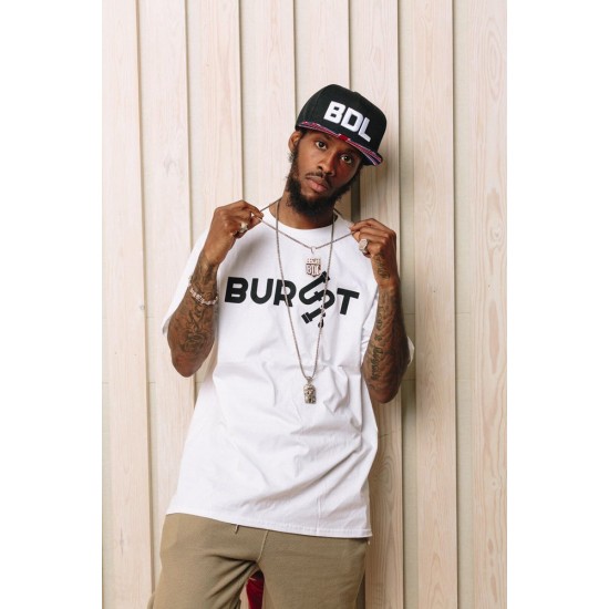 Burst White/Black